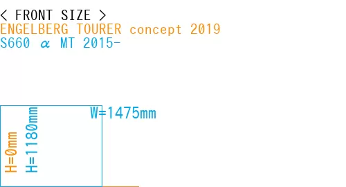 #ENGELBERG TOURER concept 2019 + S660 α MT 2015-